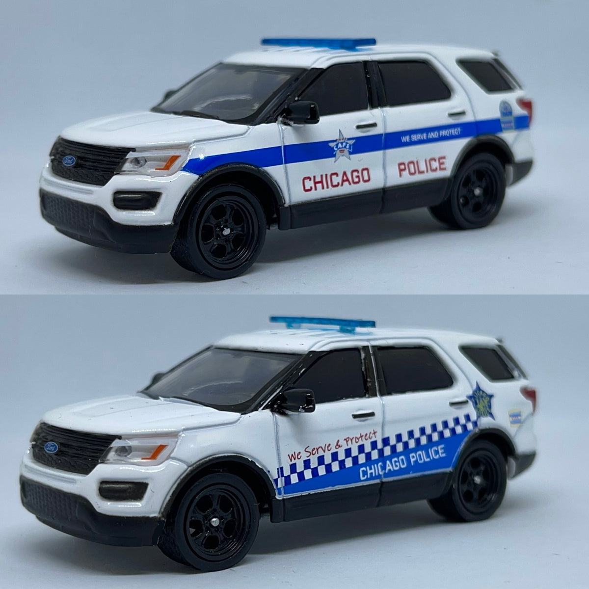 Greenlight 1 64 2016 Ford Police Interceptor Chicago Police