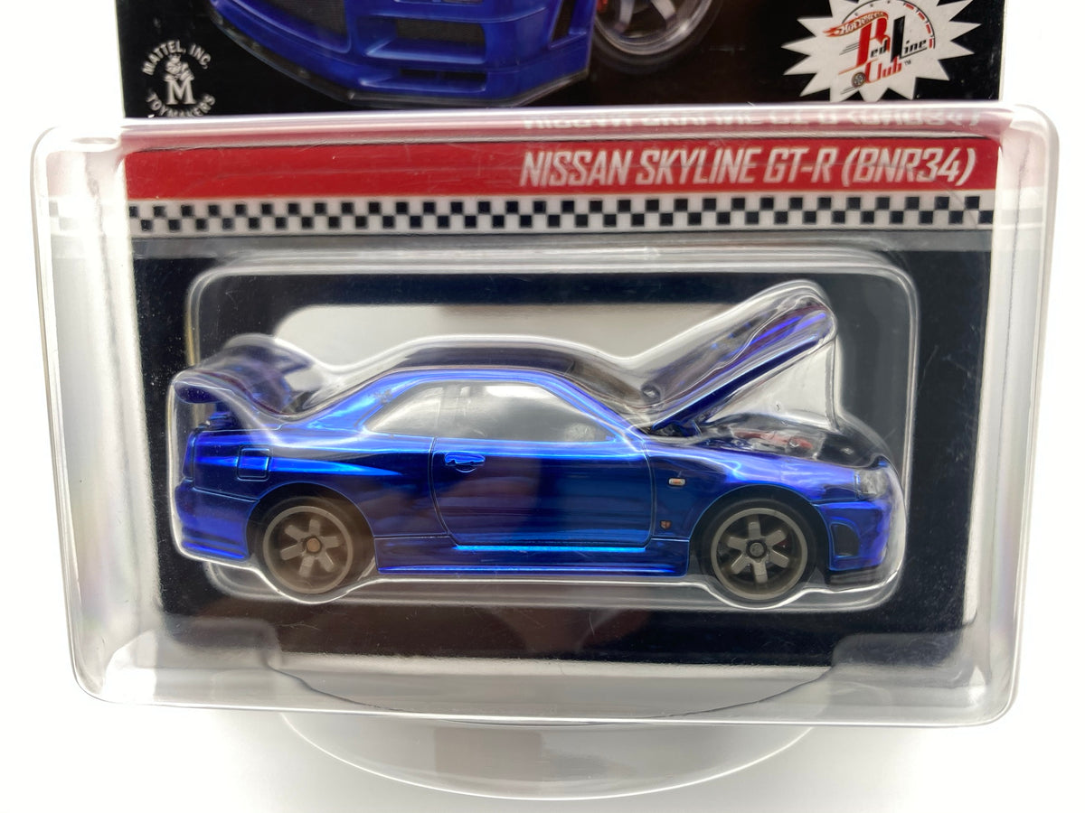 Hot Wheels RLC Nissan Skyline online GT-R (BNR34) #04762 of 30000