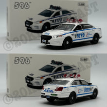 Load image into Gallery viewer, 596 Model 1/64 2013 Ford Police Interceptor - New York City Police Department (NYPD) (New)
