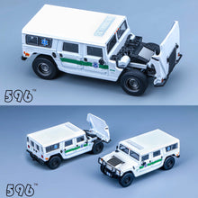 Load image into Gallery viewer, 596 Model 1/64 Hummer H1 - US Border Patrol
