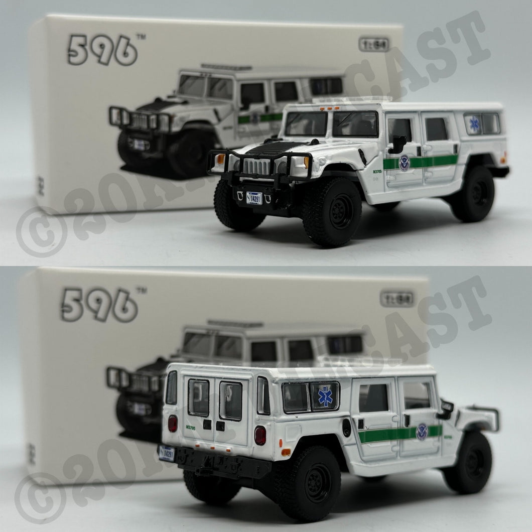 596 Model 1/64 Hummer H1 - US Border Patrol