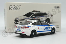 Load image into Gallery viewer, 596 Model 1/64 Ford Fusion - New York City Police Department NYPD
