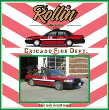 Load image into Gallery viewer, Rollin 1/64 Ford Crown Victoria - Chicago Fire
