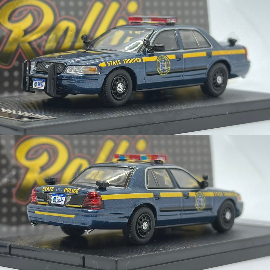 Rollin 1/64 Ford Crown Victoria Police Interceptor - New York State Police