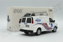 Load image into Gallery viewer, 596 Model 1/64 Chevrolet Express - 
Metropolitan Police Department of the District of Columbia (MPDC)
