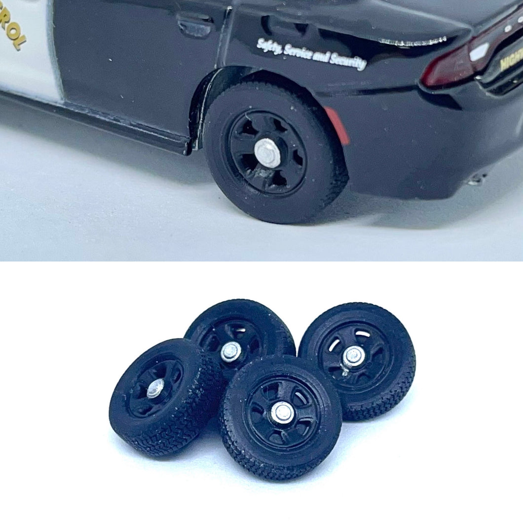 1/64 Dodge Charger Pursuit Wheels