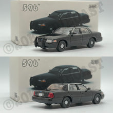 Load image into Gallery viewer, 596 Model 1/64 Ford Crown Victoria - Blank Black
