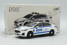 Load image into Gallery viewer, 596 Model 1/64 Ford Fusion - New York City Police Department NYPD
