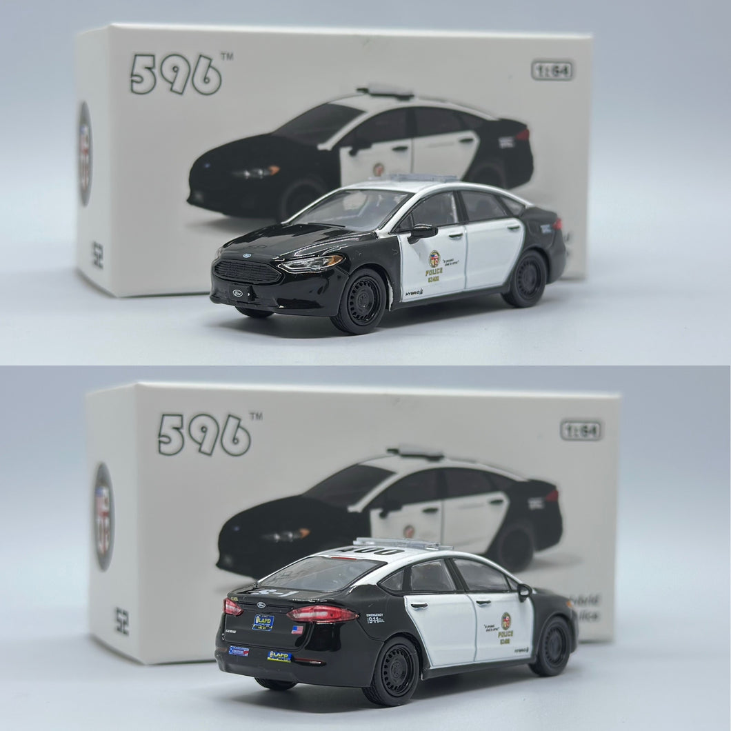 596 Model 1/64 Ford Fusion - Los Angeles Police Department (LAPD)