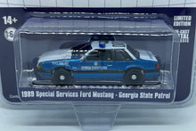 Load image into Gallery viewer, Greenlight 1/64 1989 Ford Mustang - Georgia State Patrol (ACME Exclusive)
