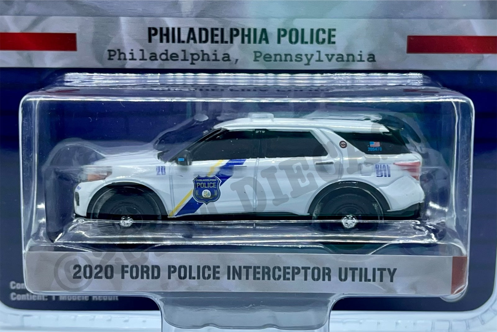 Greenlight 1/64 Hobby Exclusive Series - 2020 Ford Police Interceptor –  20KM Diecast