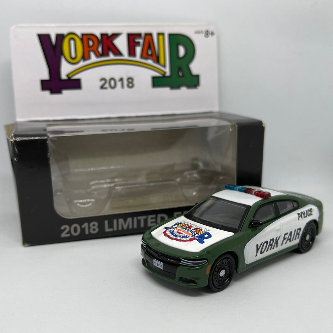 Greenlight 1/64 Exclusive (York Fair) - 2017 Dodge Charger - York Fair Themed Police