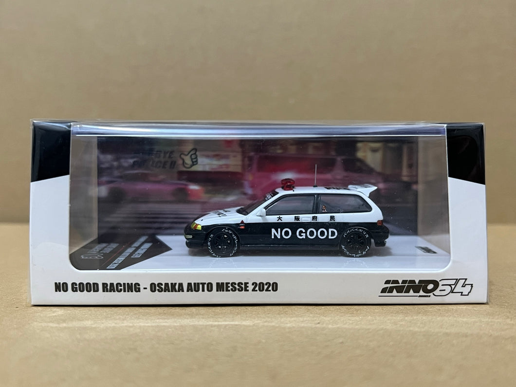 Inno64 1/64 Honda Civic EF9 NO GOOD RACING Osaka Auto Messe 2020 (IN64-EF9-JDM06)